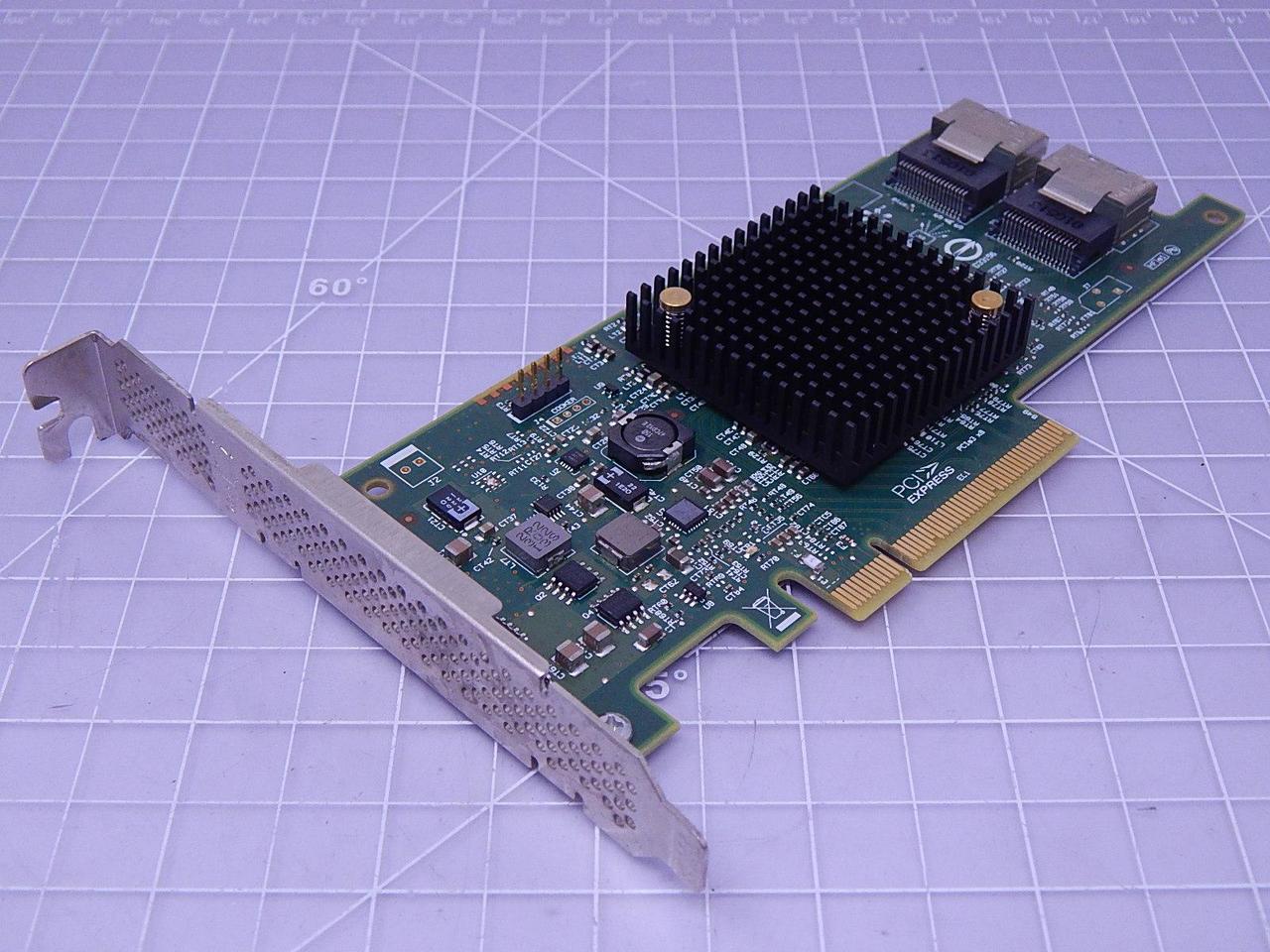 0R76Y4 Dell LSI 6gbps PCI-E SAS 8-Port Adapter